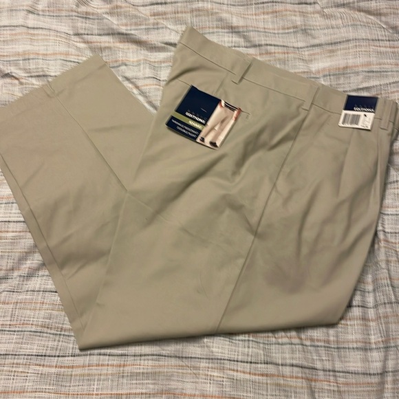 Basic Editions | Pants | Kmart Basic Editions Beige Double Pleat Khaki ...